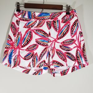 Size 0 J crew short watermelon print design